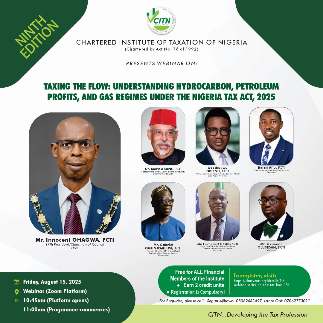 Taxing the flow: Understanding Hydrocarbon Petroleum Profits, and Gas Regimes Under the Nigeria Tax Act, 2025