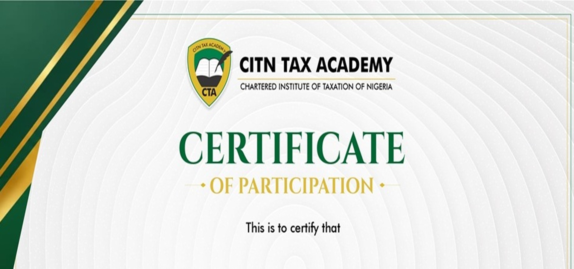  CTA SINGLE CERTIFICATE 3