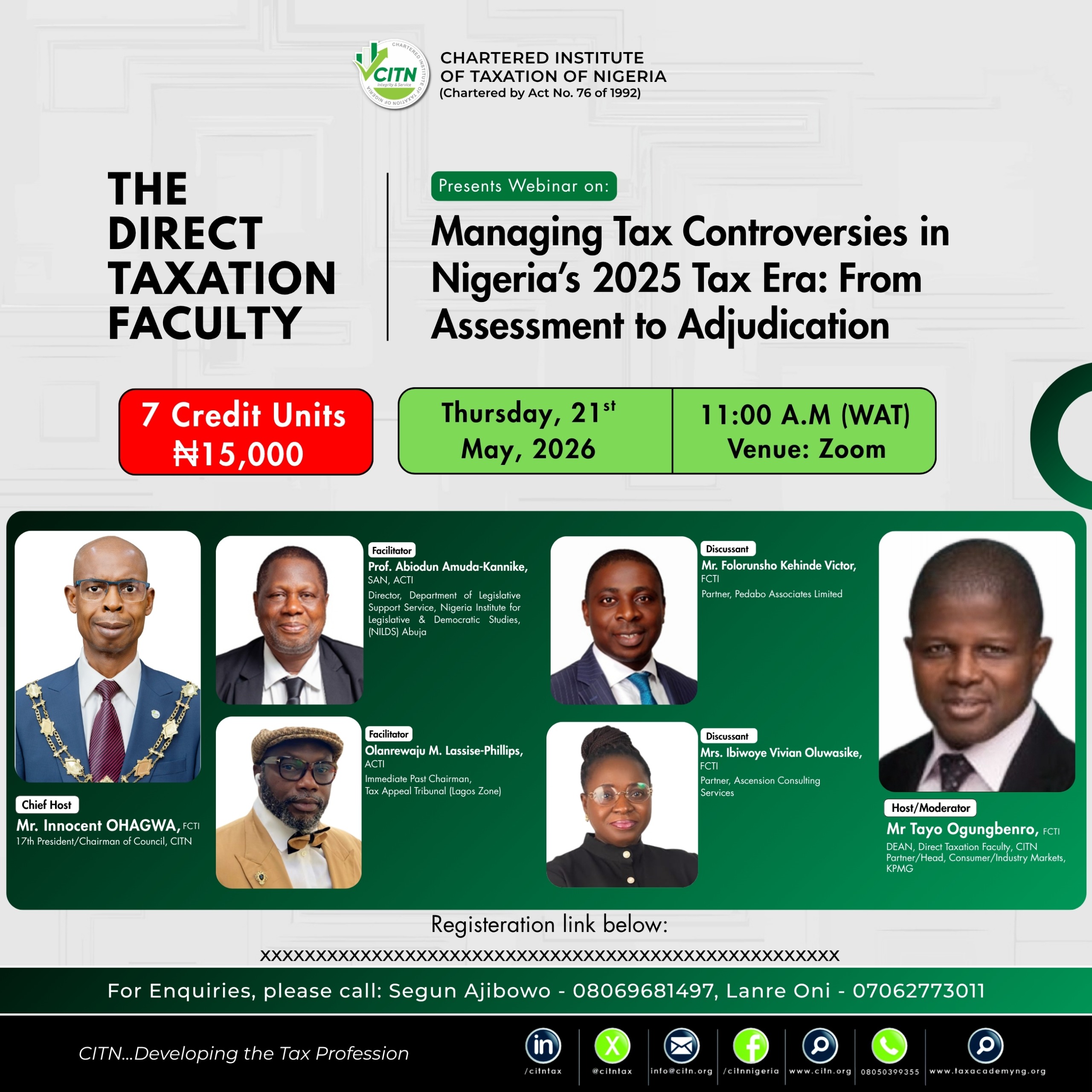 Managing Tax Controversies in Nigeria’s 2025 Tax Era: From Assessment to Adjudication