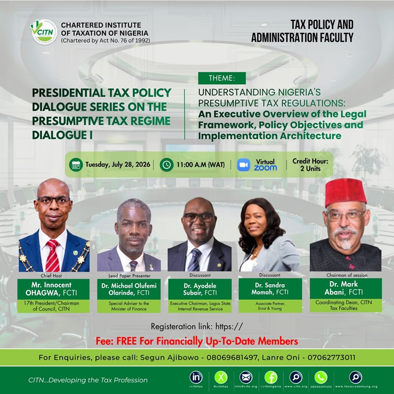 TAX POLICY AND ADMINISTRATION FACULTY