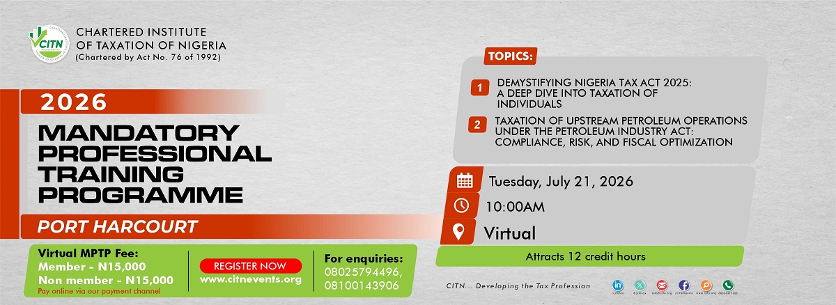 2026 PORT HARCOURT MPTP